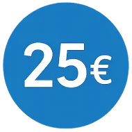 25 euro bez depozytu